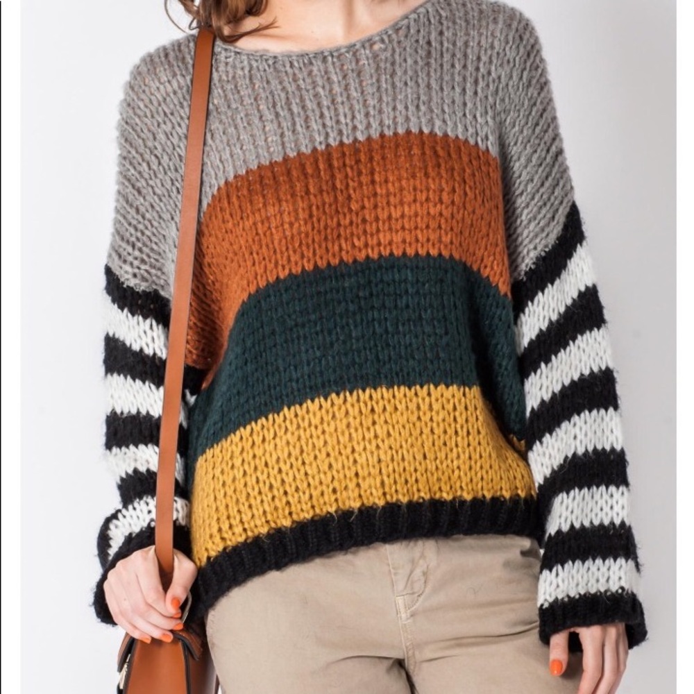 BACK IN STOCK 🧡🍂 CHUNKY KNIT SWEATER - Picture 2 of 6